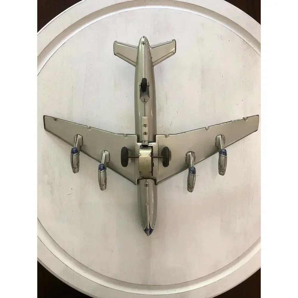 Vintage Japan Tin United Airlines Airplane Tin Toy United N80001 DC 8